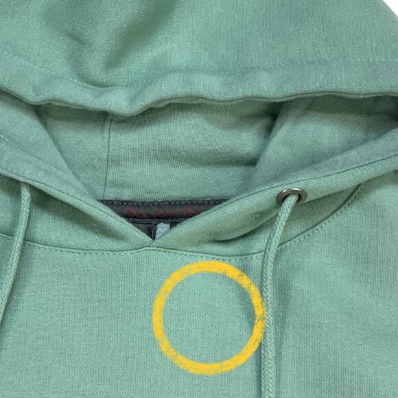 CVLZD Civilized Nations Just Because Hoodie Sweatshirt S Green Long Sleeve Logo - Picture 5 of 12